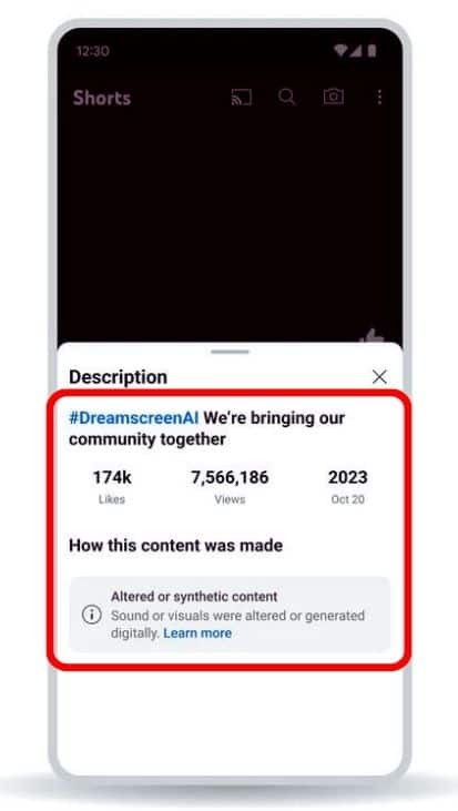 Altered or Synthetic Content