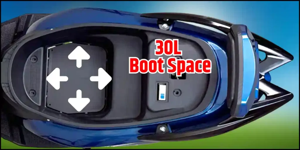 Komaki X4 Boot Space Image