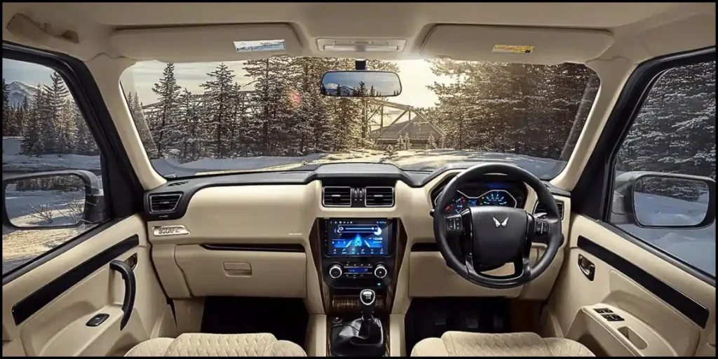 Mahindra Scorpio Interior Design