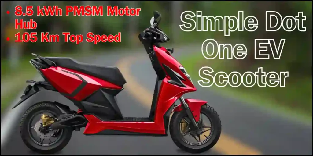 Simple Dot One Electric Scooter Top Speed