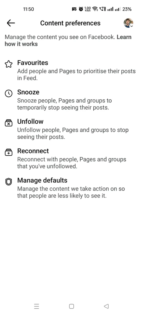 Facebook All Unfollow In One Click