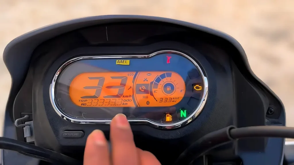 Hero Splendor Plus Xtec Digital Instrument Cluster Image