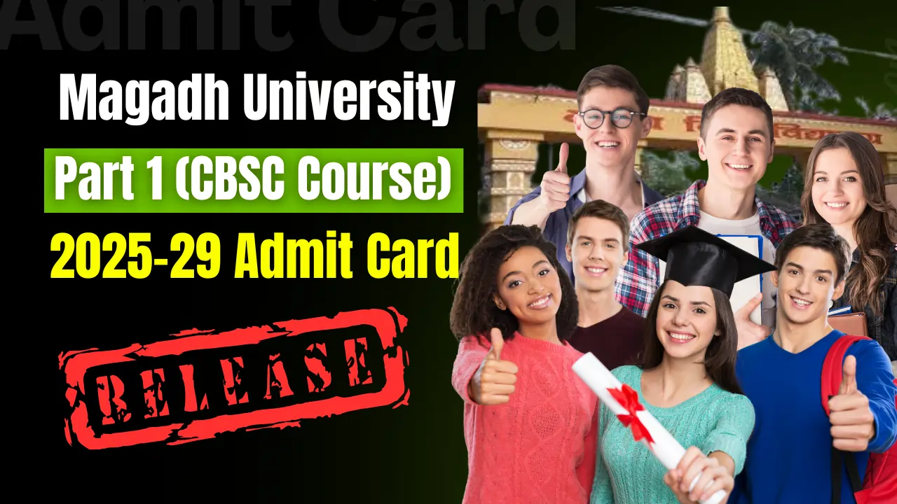 magadh university part 1 ka admit card